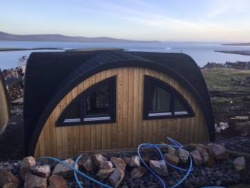 Log cabins, pods and timber structures